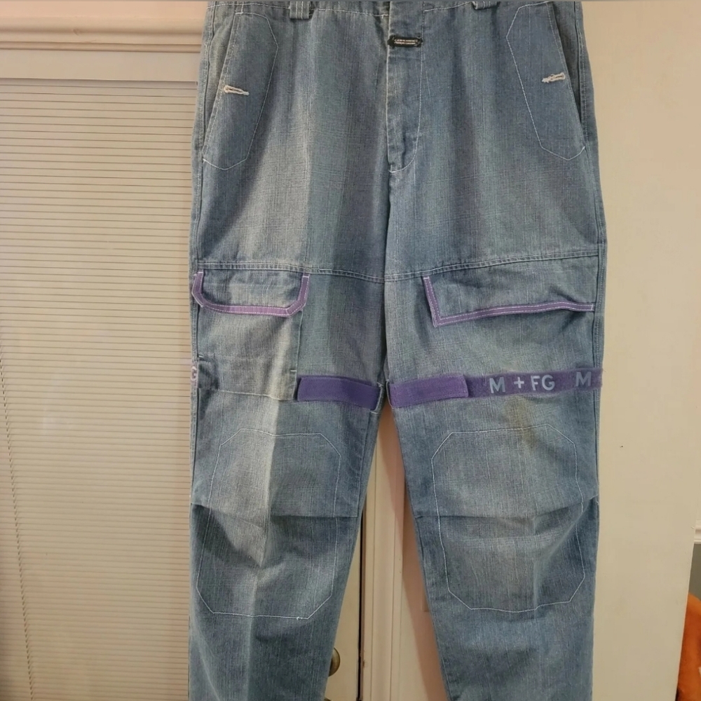 Girbaud Marithe Francois M+FG Shuttle Jeans. Vintage 90s